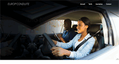 Desktop Screenshot of europ-conduite.com