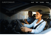 Tablet Screenshot of europ-conduite.com